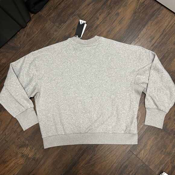 Adidas Womens All SZN Grey Crewneck Size Large Loose Fit IY6749 - Picture 10 of 10